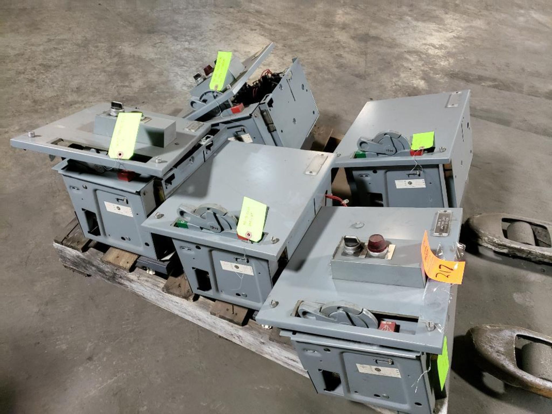 Pallet of assorted MCC buckets with assorted contactors and/or breakers etc. - Image 14 of 15