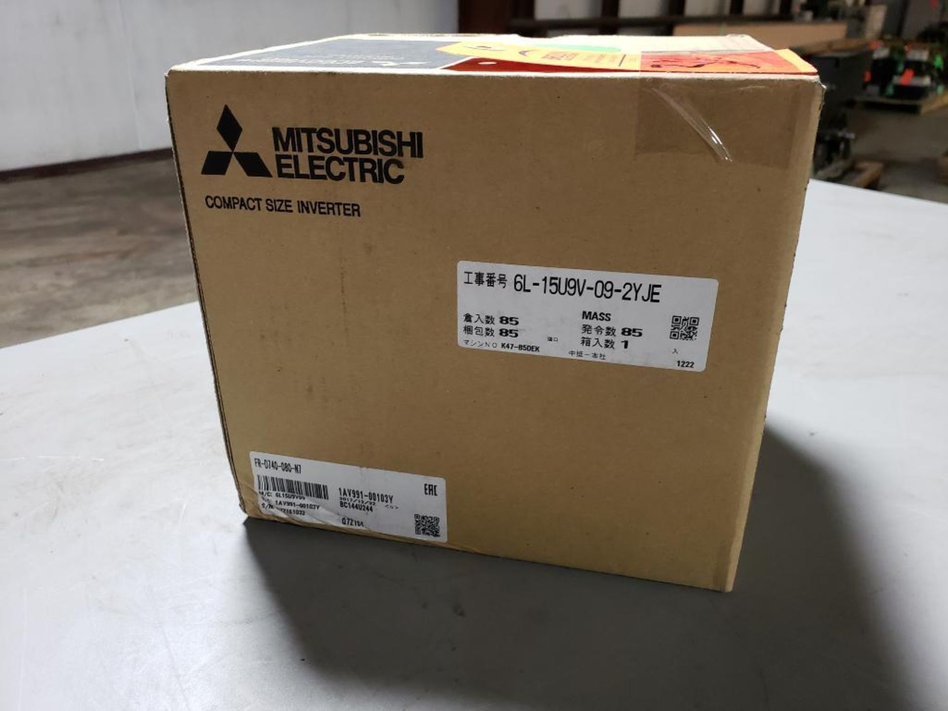 Mitsubishi inverter drive. Part number FR-D740-080-N7. New in box. - Image 2 of 5