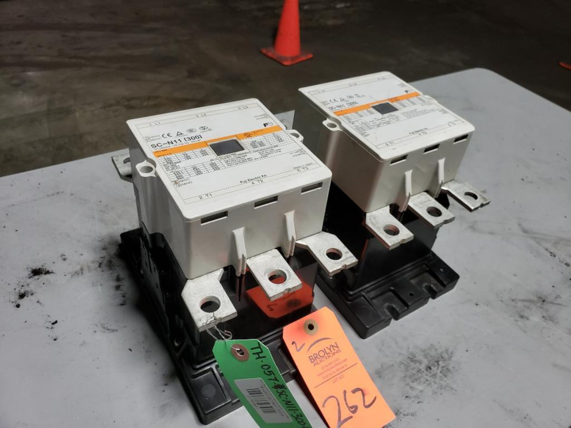 Qty 2 - Fuji contactor. Part number SC-N11.