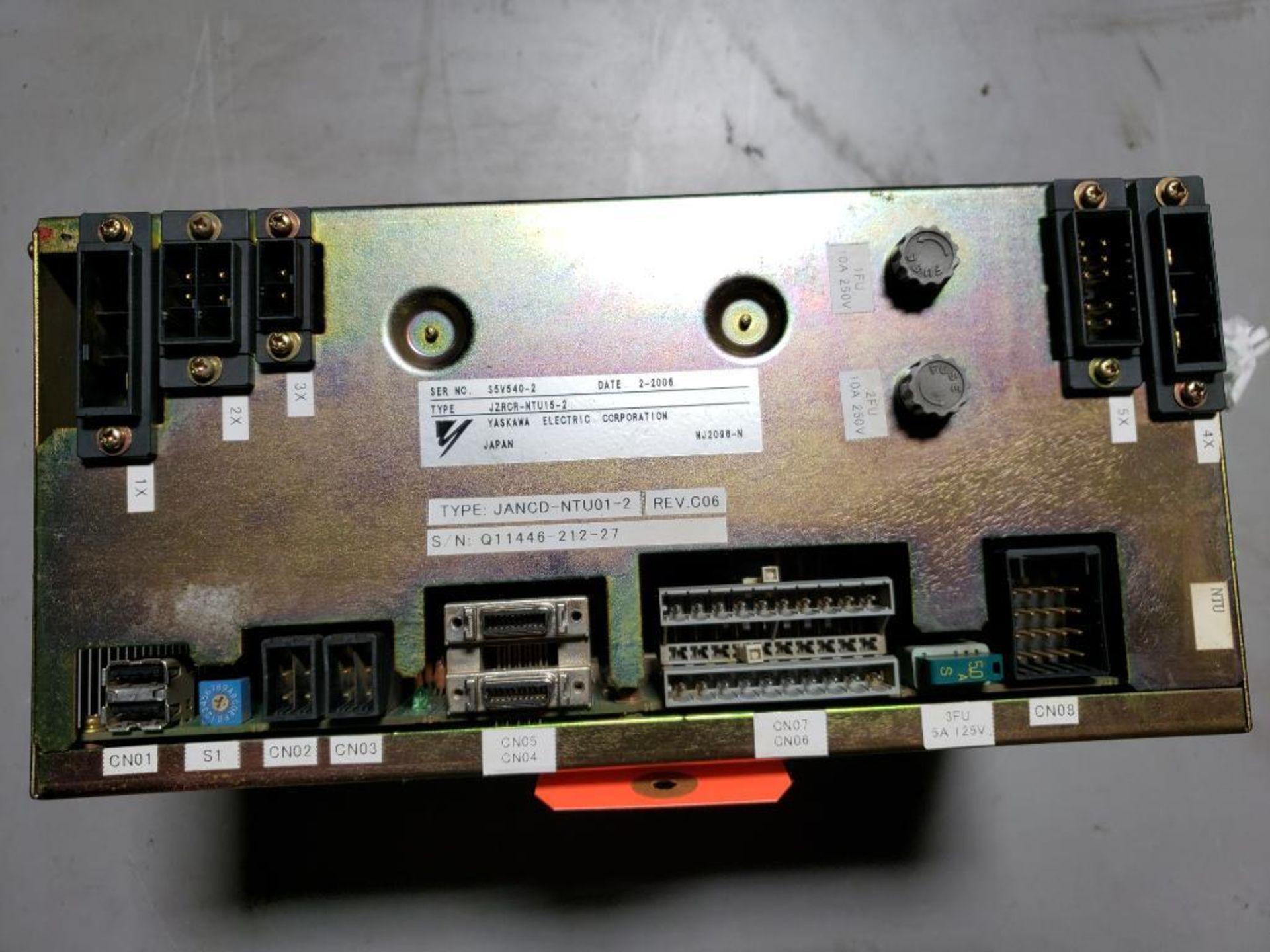 Yaskawa power supply. Part number JZRCR-NTU15-2 / JANCD-NTU01-2. - Image 3 of 3