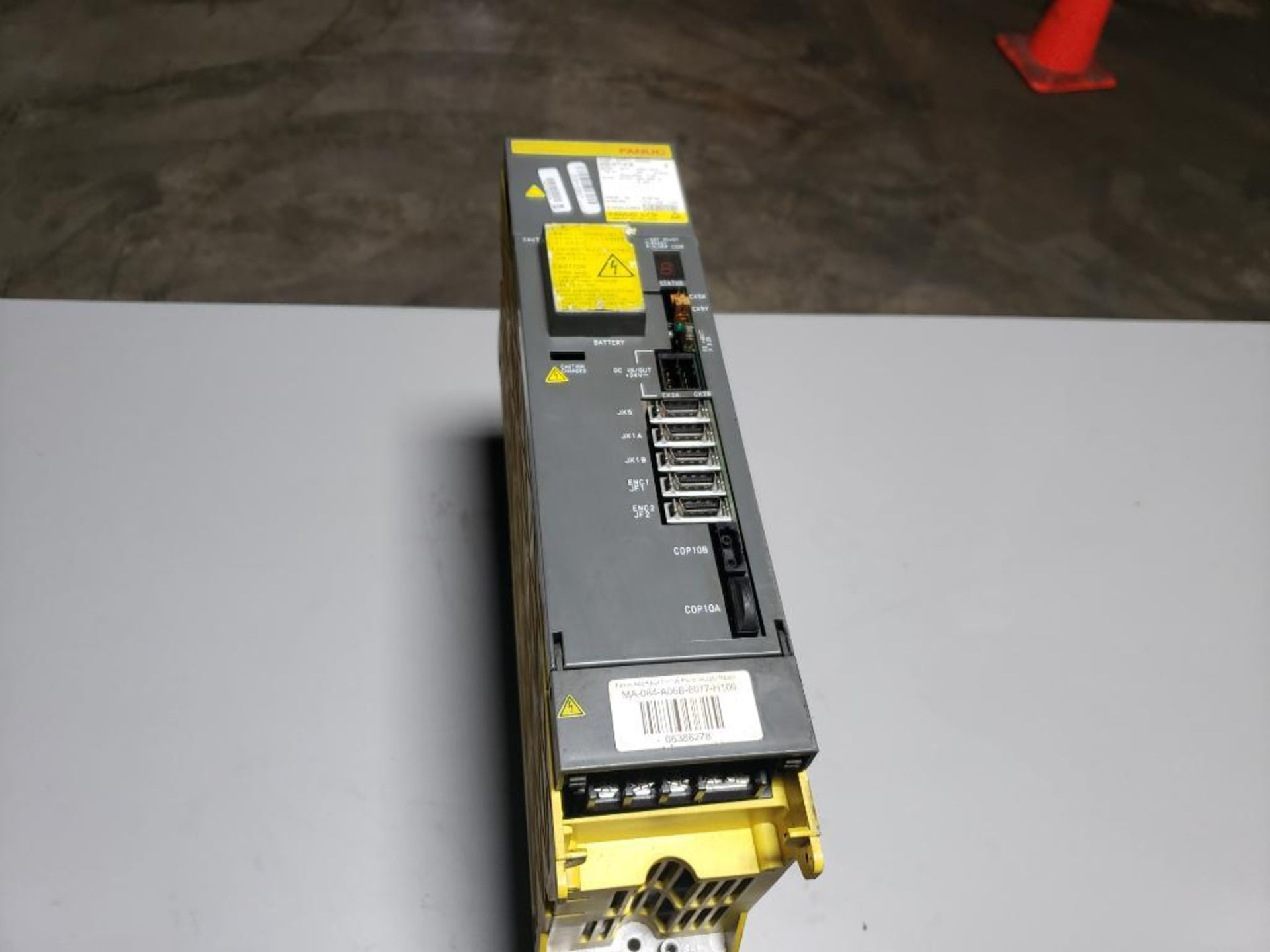 Fanuc power supply module. Part number A06B-6077-H106.