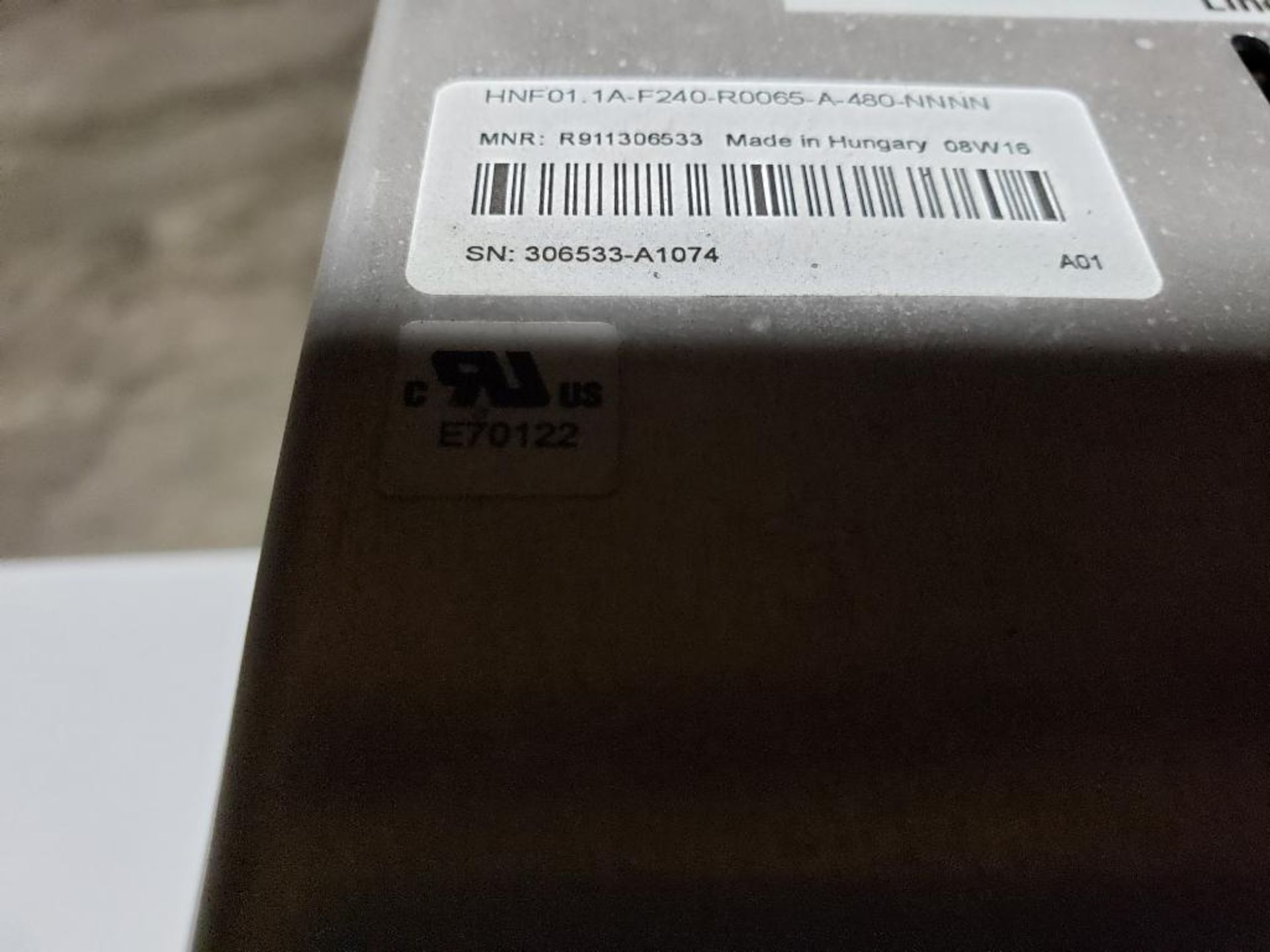 Rexroth drive. Model number HNF01.1A-F240-R0065-A-480-NNNN. - Image 3 of 6