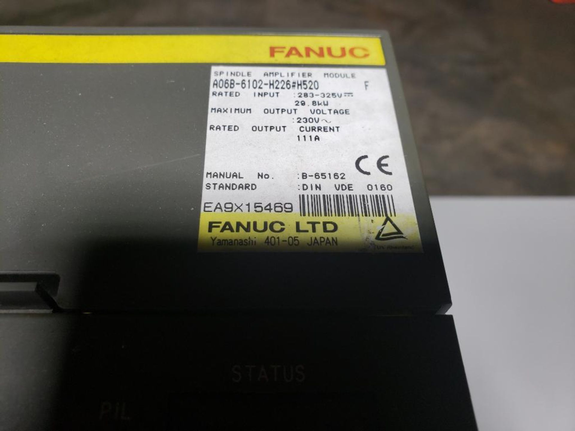 Fanuc spindle amplifier module. Part number A06B-6102-H226. - Image 2 of 5