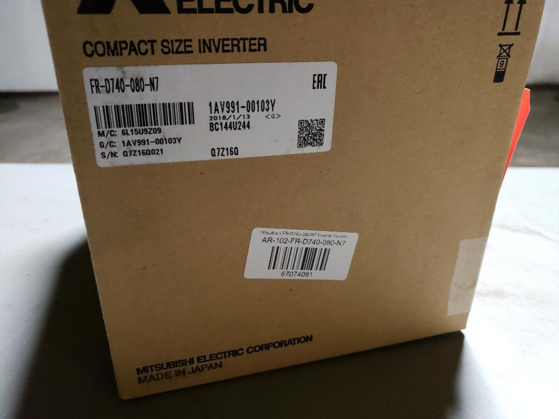 Mitsubishi inverter drive. Part number FR-D740-080-N7. New in box. - Image 6 of 6