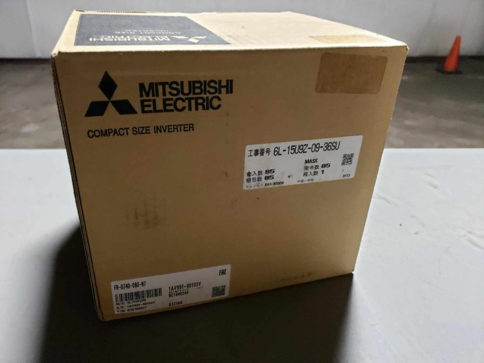 Mitsubishi inverter drive. Part number FR-D740-080-N7. New in box. - Image 2 of 6