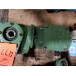 0.25kW Sew Eurodrive motor and gearbox. SA32 DT63L4. 3PH, 240/415V, 1300RPM.