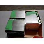 Qty 3 - Phoenix Contact power supplies. Part number QUINT-PS-3X400-500AC/24DC/20.