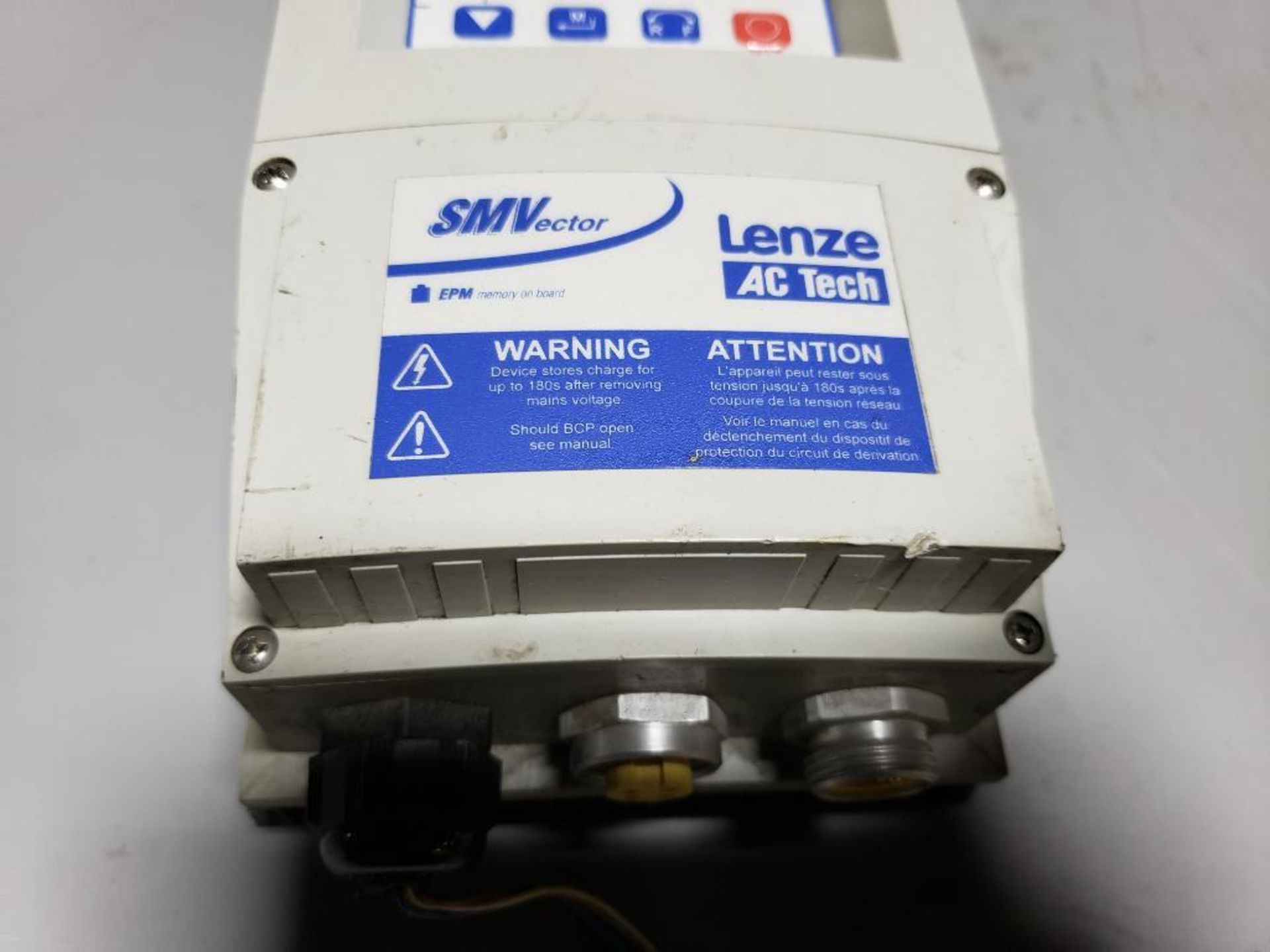 Lenze AC Tech SMVector drive. Part number ESV371N04TMC. - Image 2 of 5