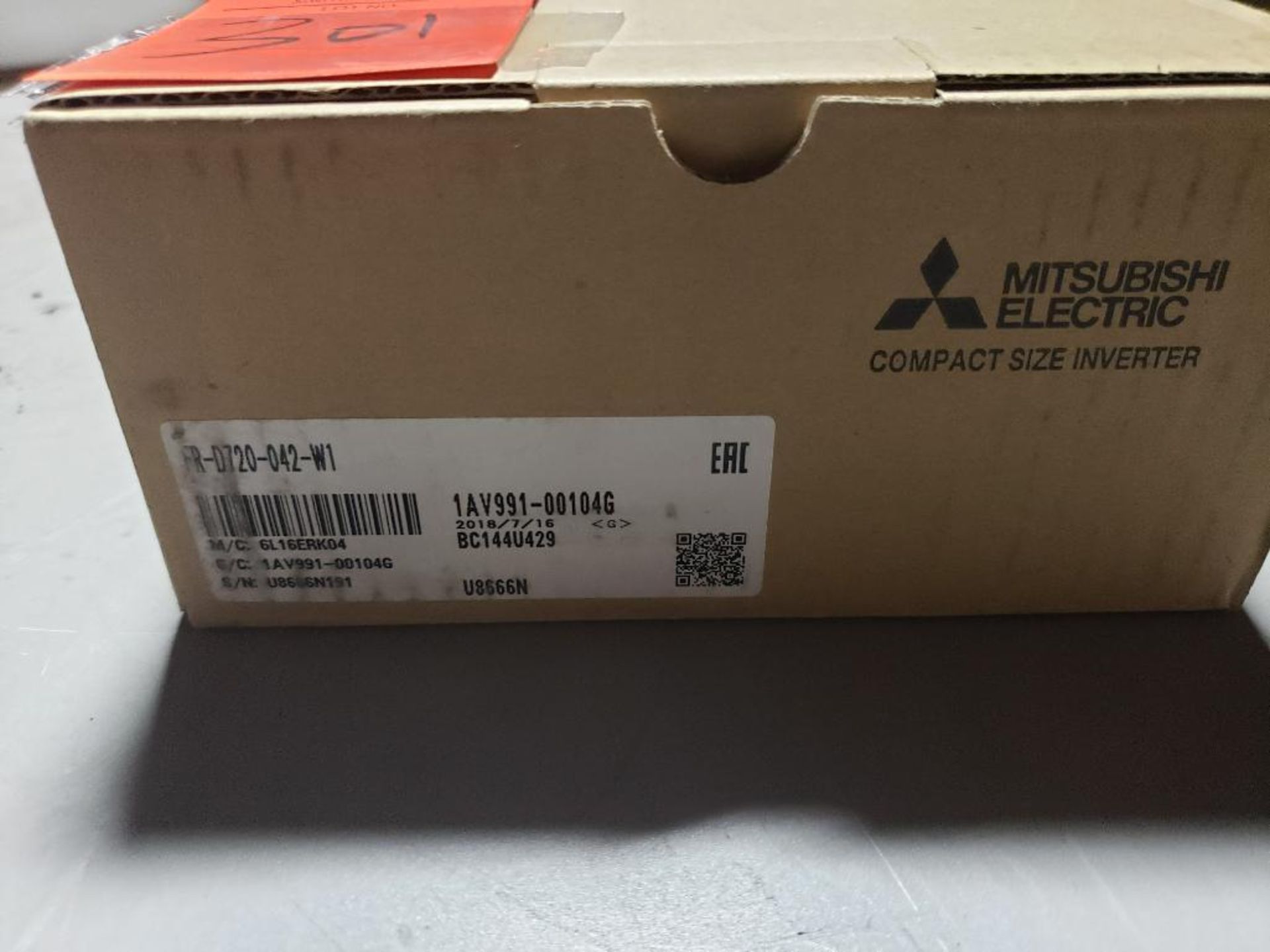 Mitsubishi inverter drive. Part number FR-D720-042-W1. New in box. - Image 4 of 4