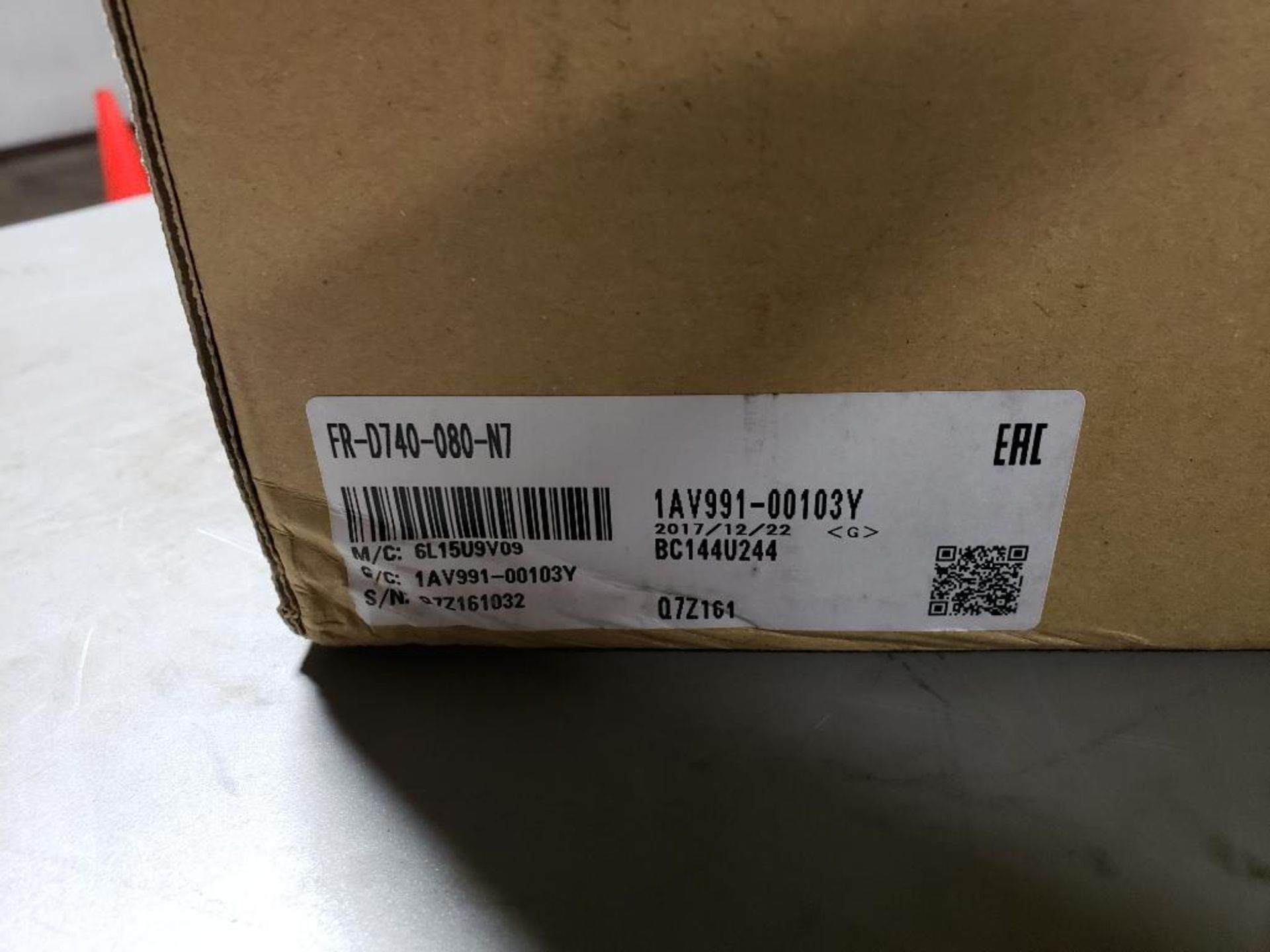 Mitsubishi inverter drive. Part number FR-D740-080-N7. New in box. - Image 4 of 5