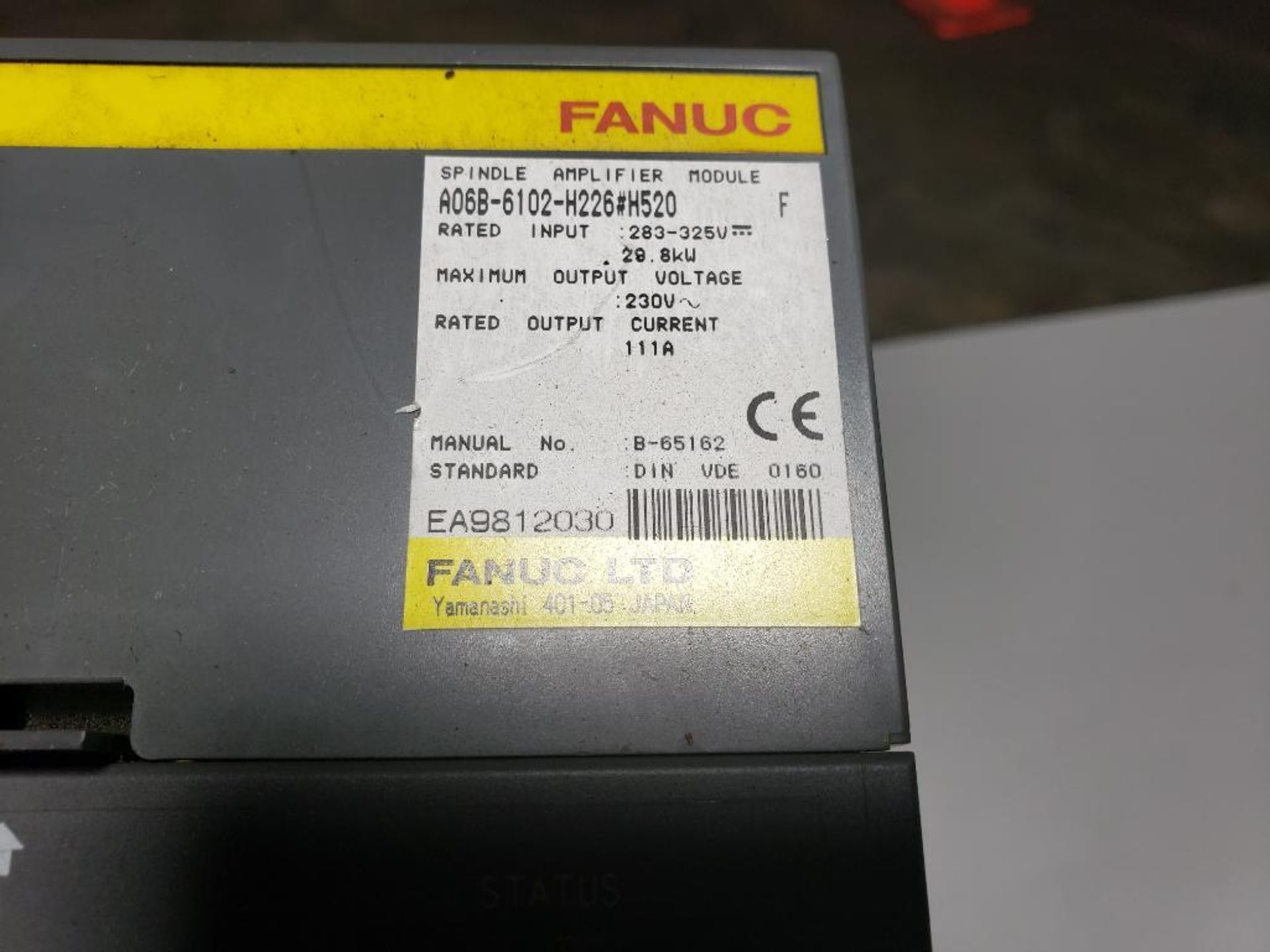 Fanuc spindle amplifier module. Part number A06B-6102-H226. - Image 3 of 4