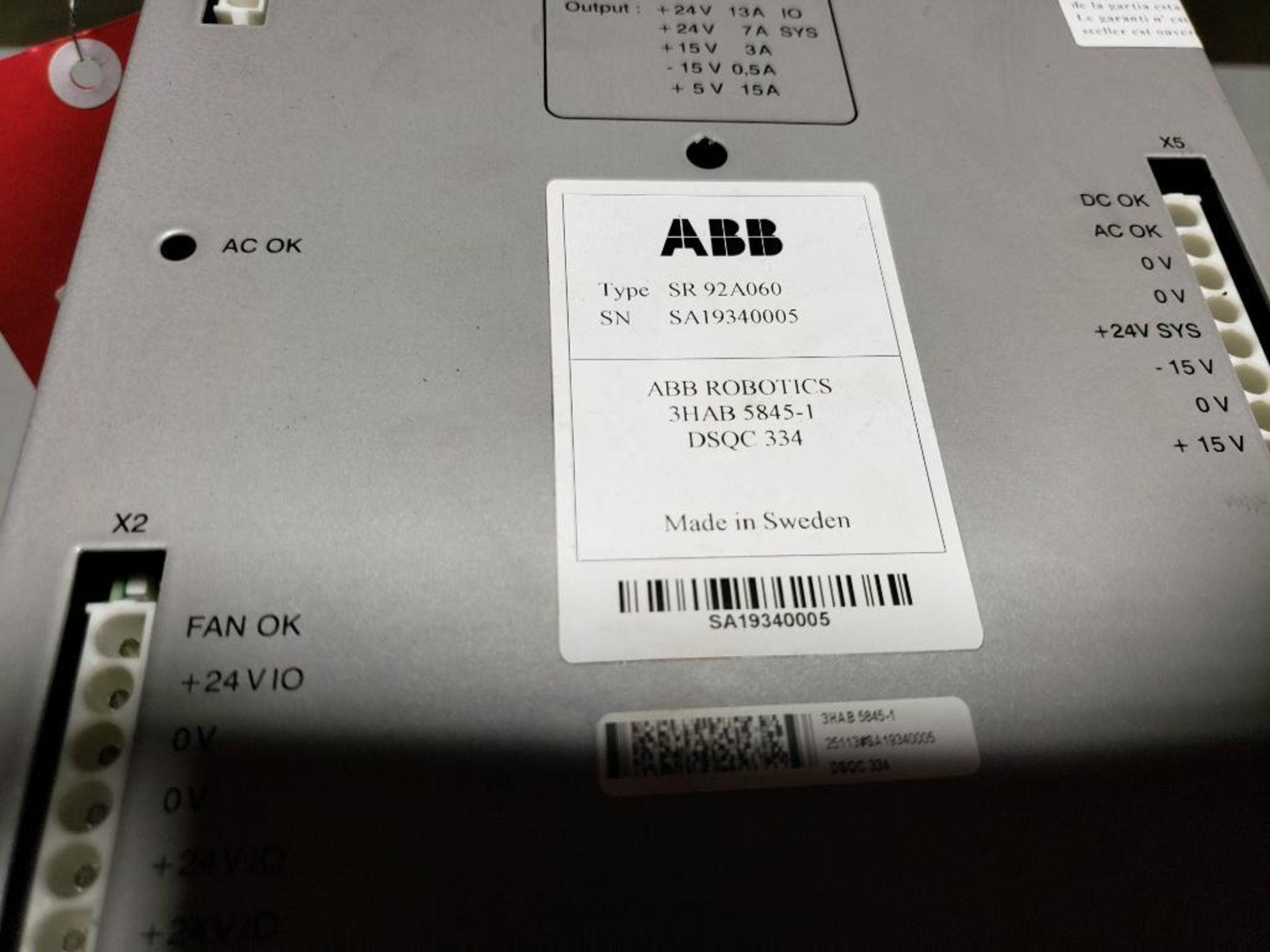 ABB drive. Part number SR-92A060. - Image 2 of 3