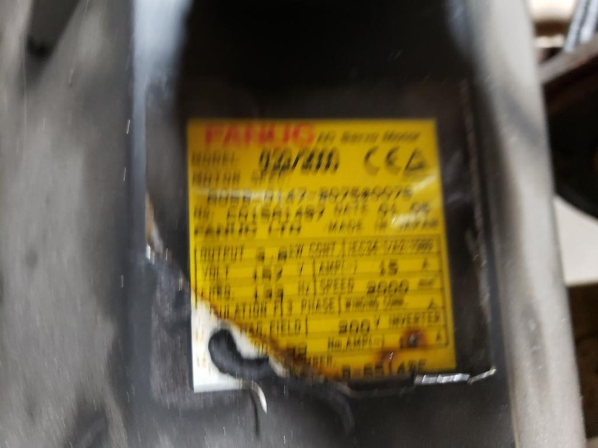 Fanuc AC servo motor. Part number A06B-0147-B075. - Image 2 of 2