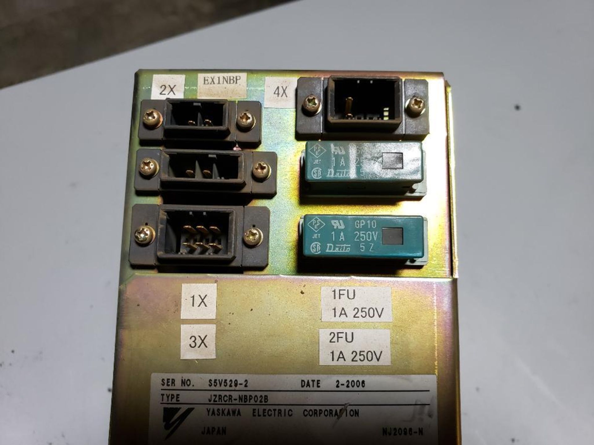 Yaskawa drive. Part number JZRCR-NBP02B. - Image 3 of 4