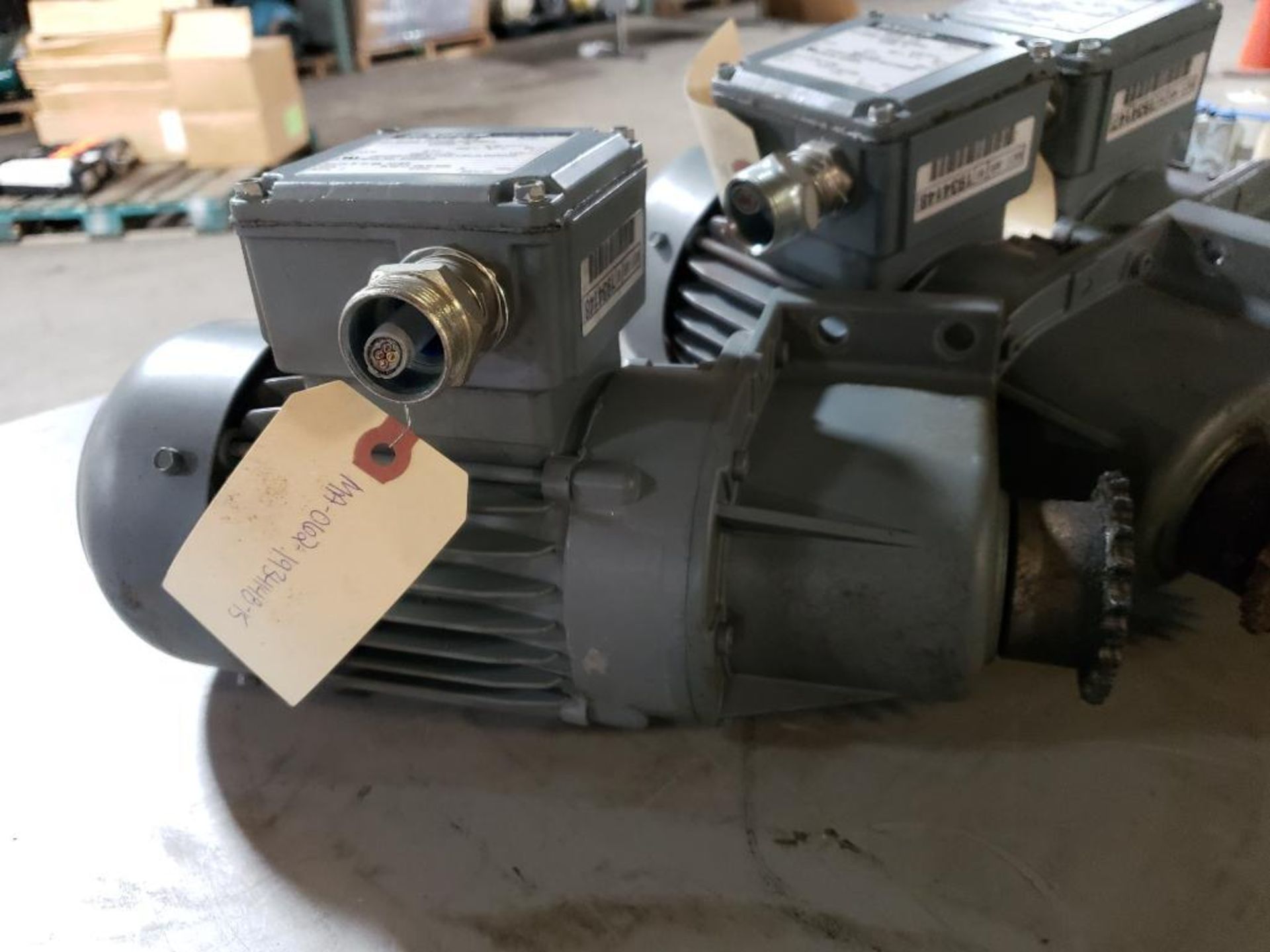 Qty 3 - Bauer gear motors. Type BG06-11/D06LA4/AMUL. - Image 2 of 6