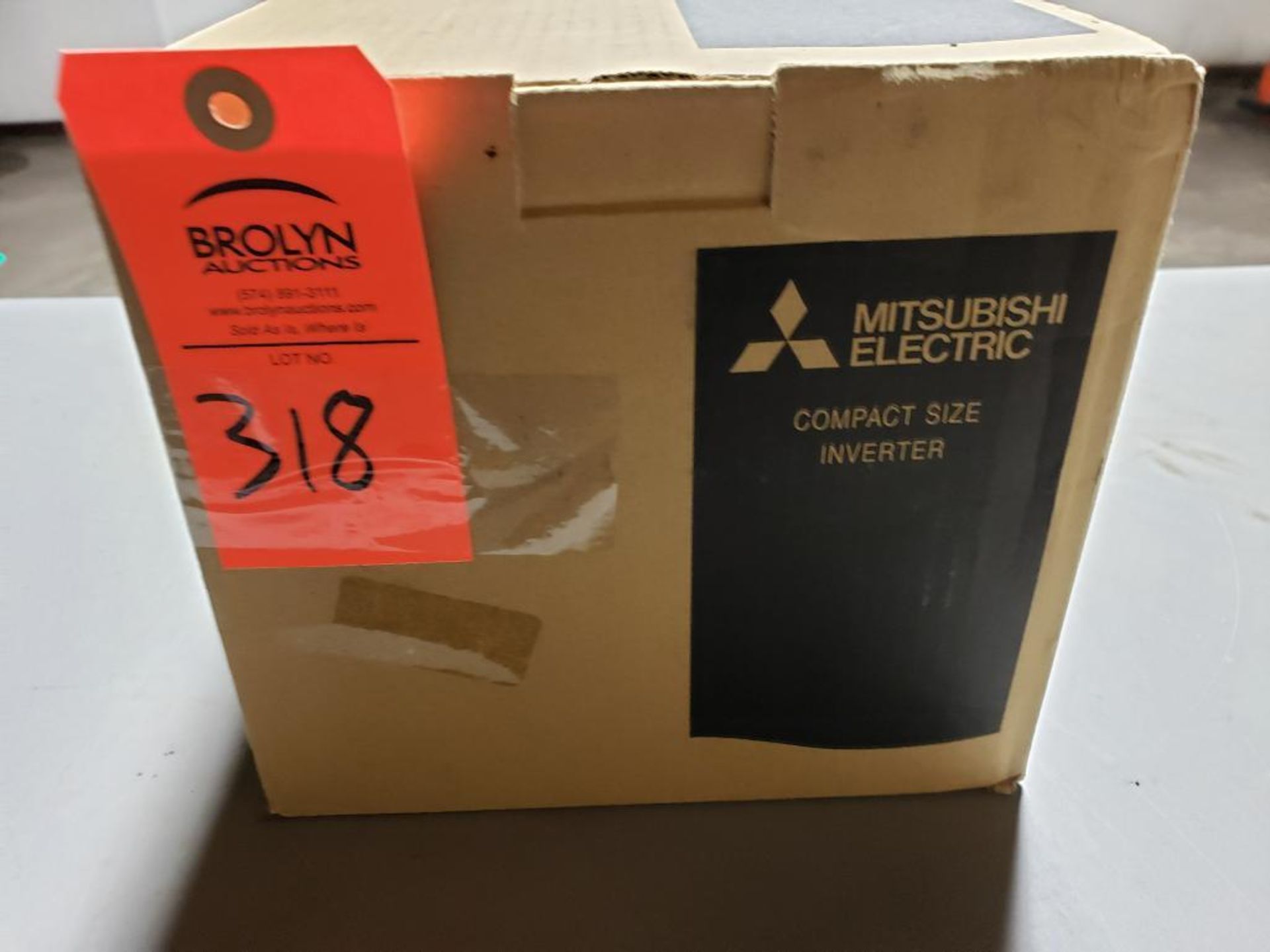 Mitsubishi inverter drive. Part number FR-D740-080-N7. New in box.