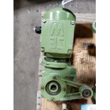 0.25kW Sew Eurodrive motor and gearbox. SA32 DT63L4. 3PH, 240/415V, 1300RPM.