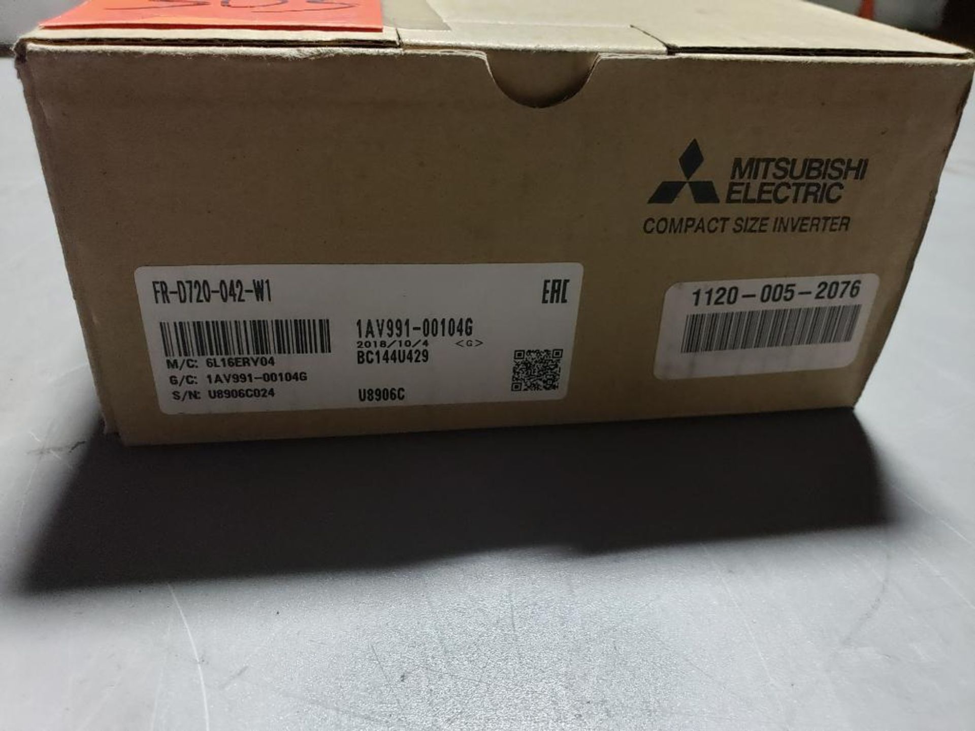 Mitsubishi inverter drive. Part number FR-D720-042-W1. New in box. - Image 2 of 4