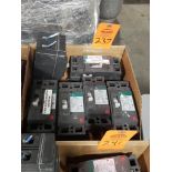 Qty 6 - GE molded case circuit breaker. Catalog TEB122015WL.