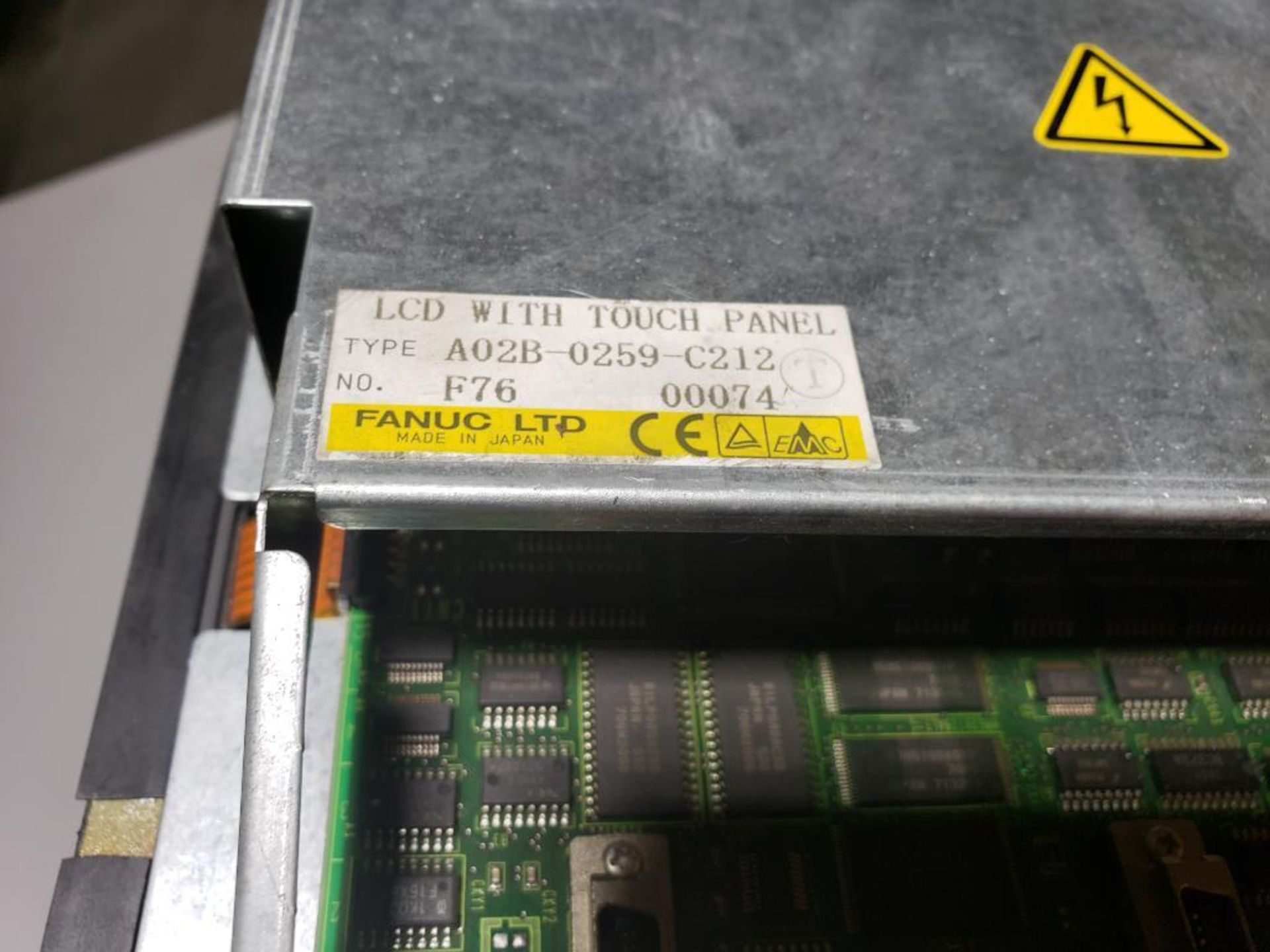 Fanuc Power Mate HMI LCD touch panel. A02B-0259-C212. - Image 4 of 4