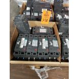 Qty 6 - GE molded case circuit breaker. Catalog TEB122015WL.