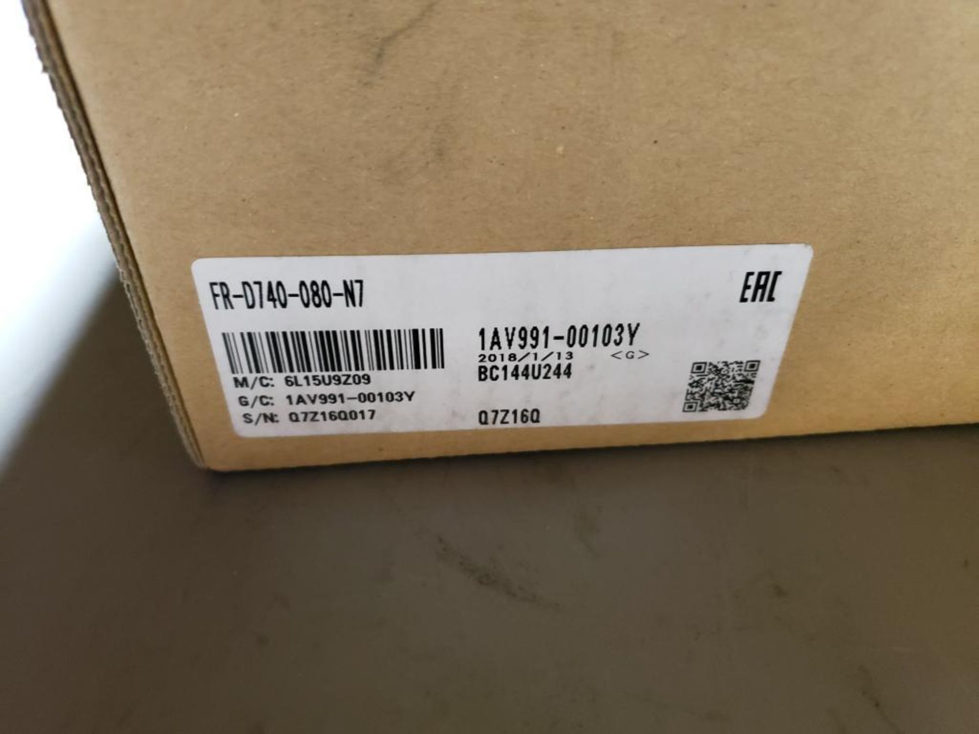 Mitsubishi inverter drive. Part number FR-D740-080-N7. New in box. - Image 4 of 6