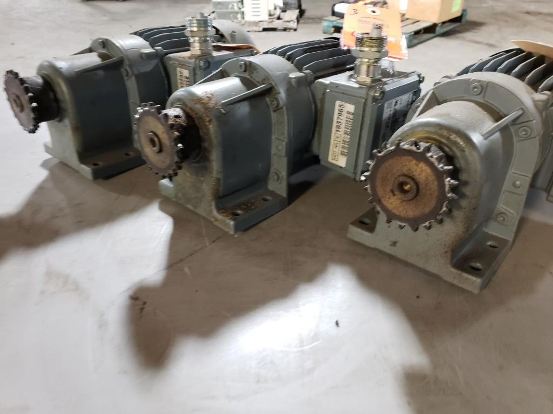 Qty 3 - Bauer gear motors. Type BG06-11/D06LA4/AMUL. - Image 2 of 5