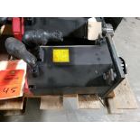 Fanuc AC servo motor. Part number A06B-0147-B075.