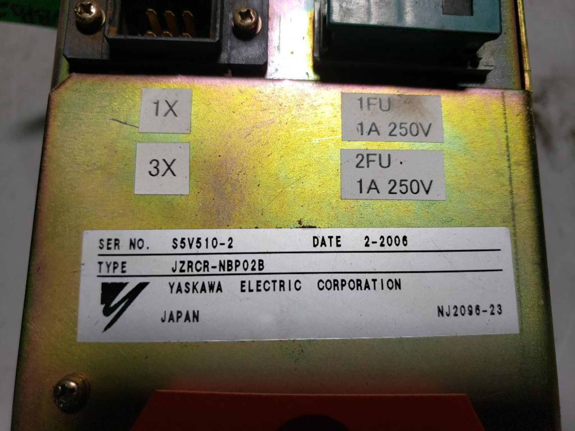 Yaskawa drive. Part number JZRCR-NBP02B. - Image 3 of 4