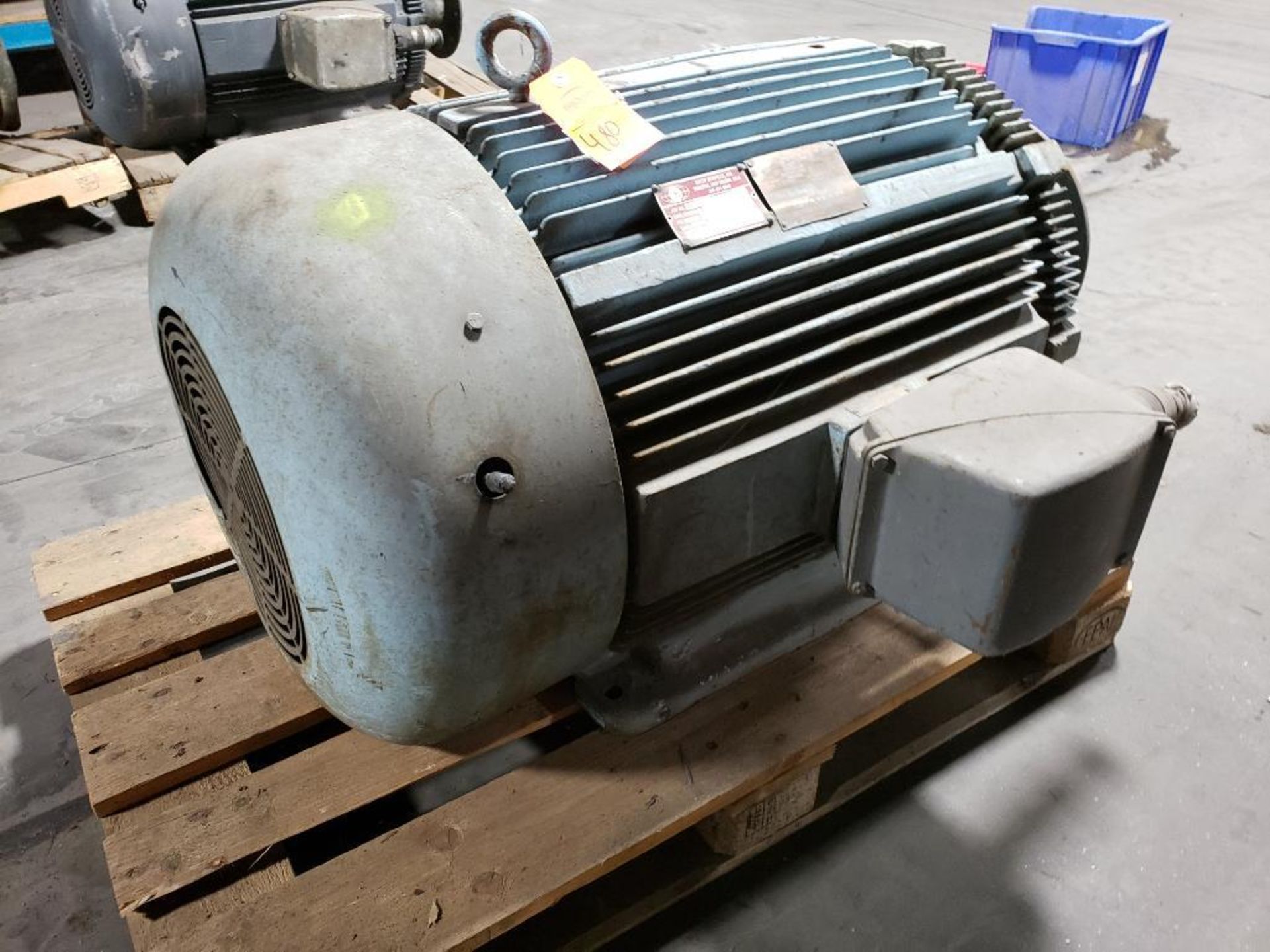 75HP Westinghouse AC Industrial induction motor HSB. 3PH, 460V, 710RPM, 447TS-Frame. - Image 2 of 8