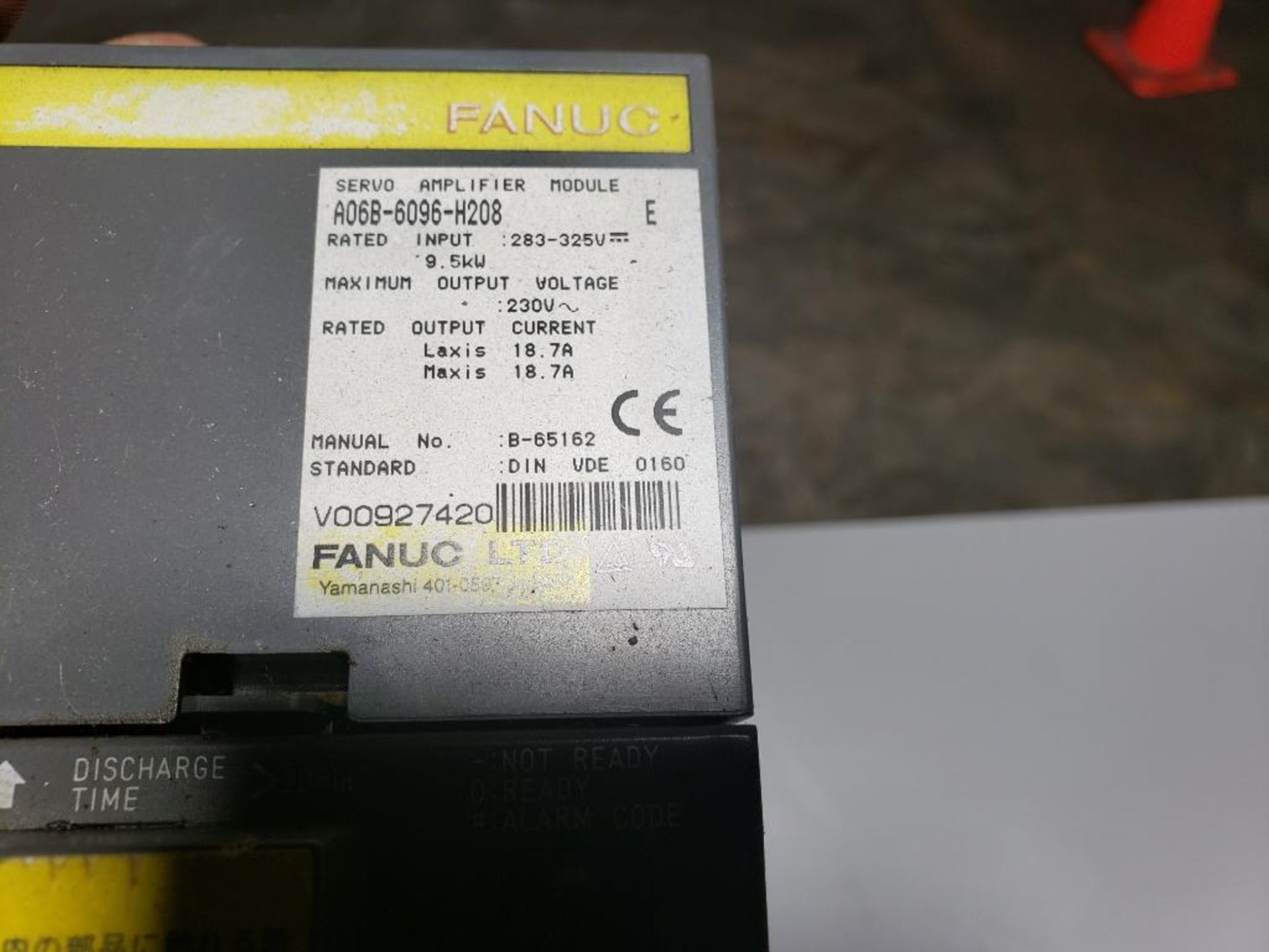 Fanuc servo amplifier module. Part number A06B-6096-H208. - Image 2 of 5