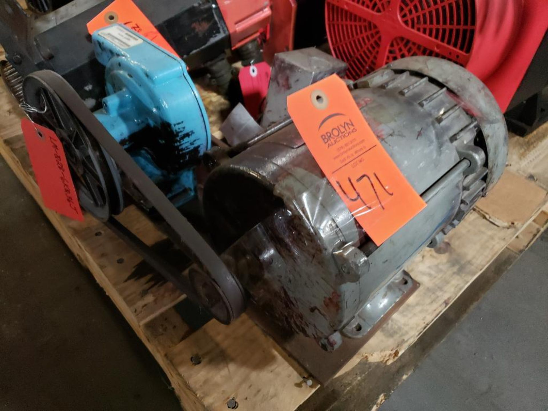 Little Giant LG-300 tube pump. Dayton motor. - Image 4 of 4