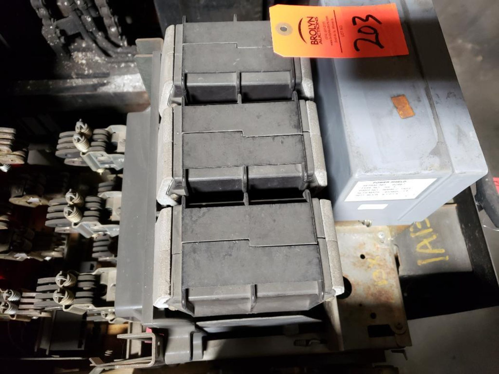 600 amp ABB power circuit breaker. Type K600S. - Image 6 of 7