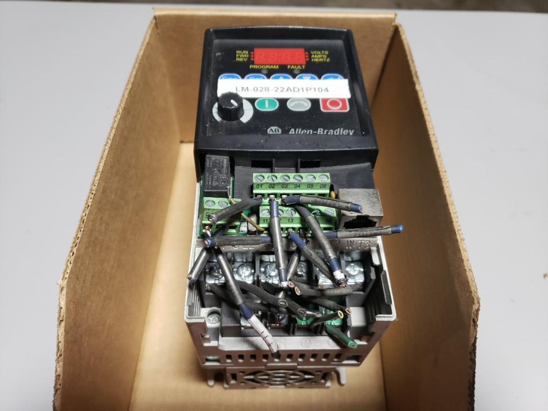 Allen Bradley Powerflex 40. Catalog 22A-D1P4N104.