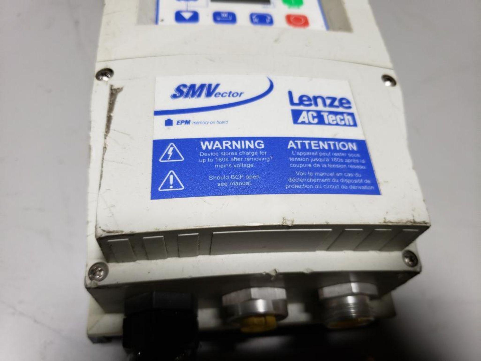 Lenze AC Tech SMVector drive. Part number ESV371N04TMC. - Image 2 of 5