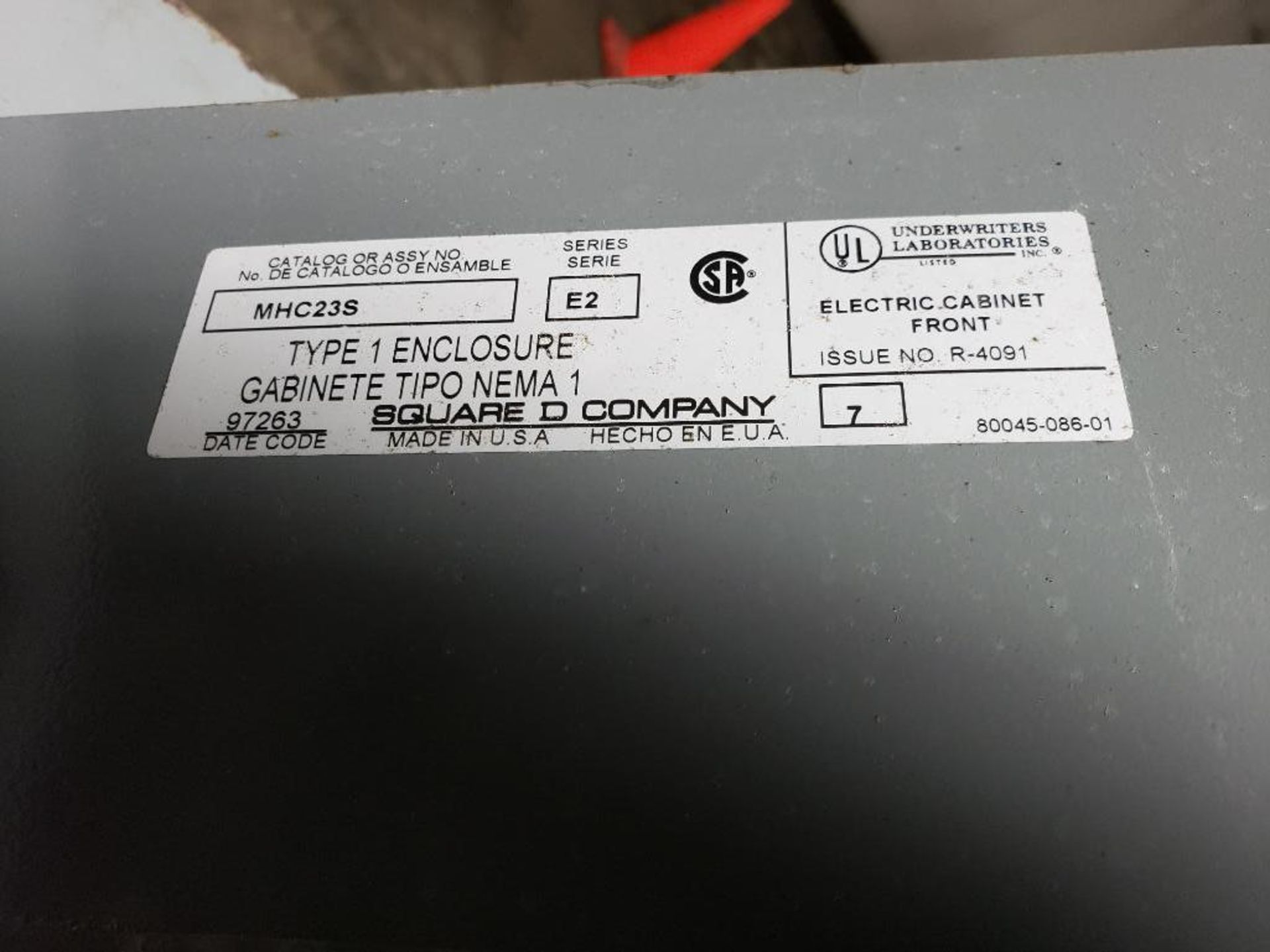 100amp Square D breaker box. Catalog NQOD424L100. With breakers. - Image 3 of 6