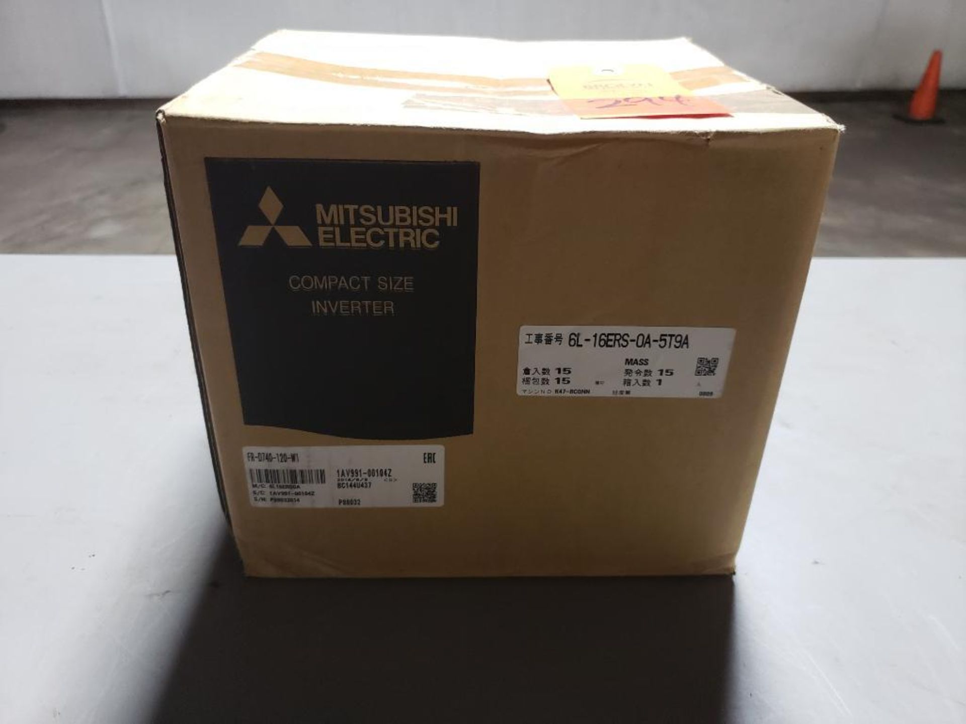 Mitsubishi inverter drive. Part number FR-D740-120-W1. New in box.