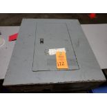 100amp Square D breaker box. Catalog NQOD424L100. With breakers.