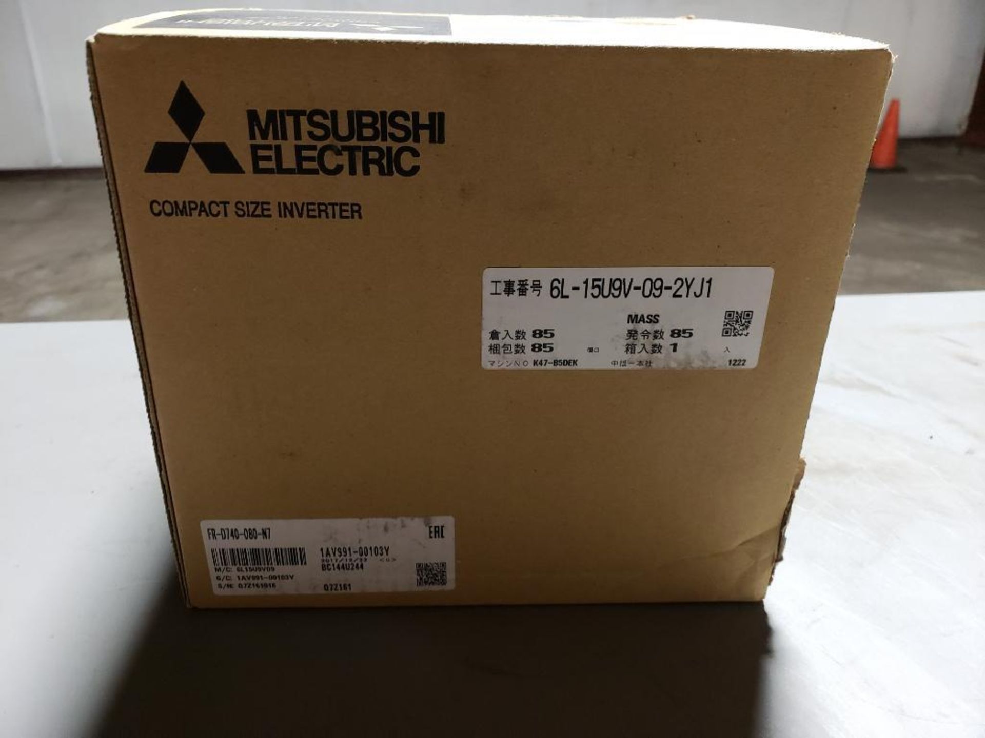 Mitsubishi inverter drive. Part number FR-D740-080-N7. New in box. - Image 3 of 6