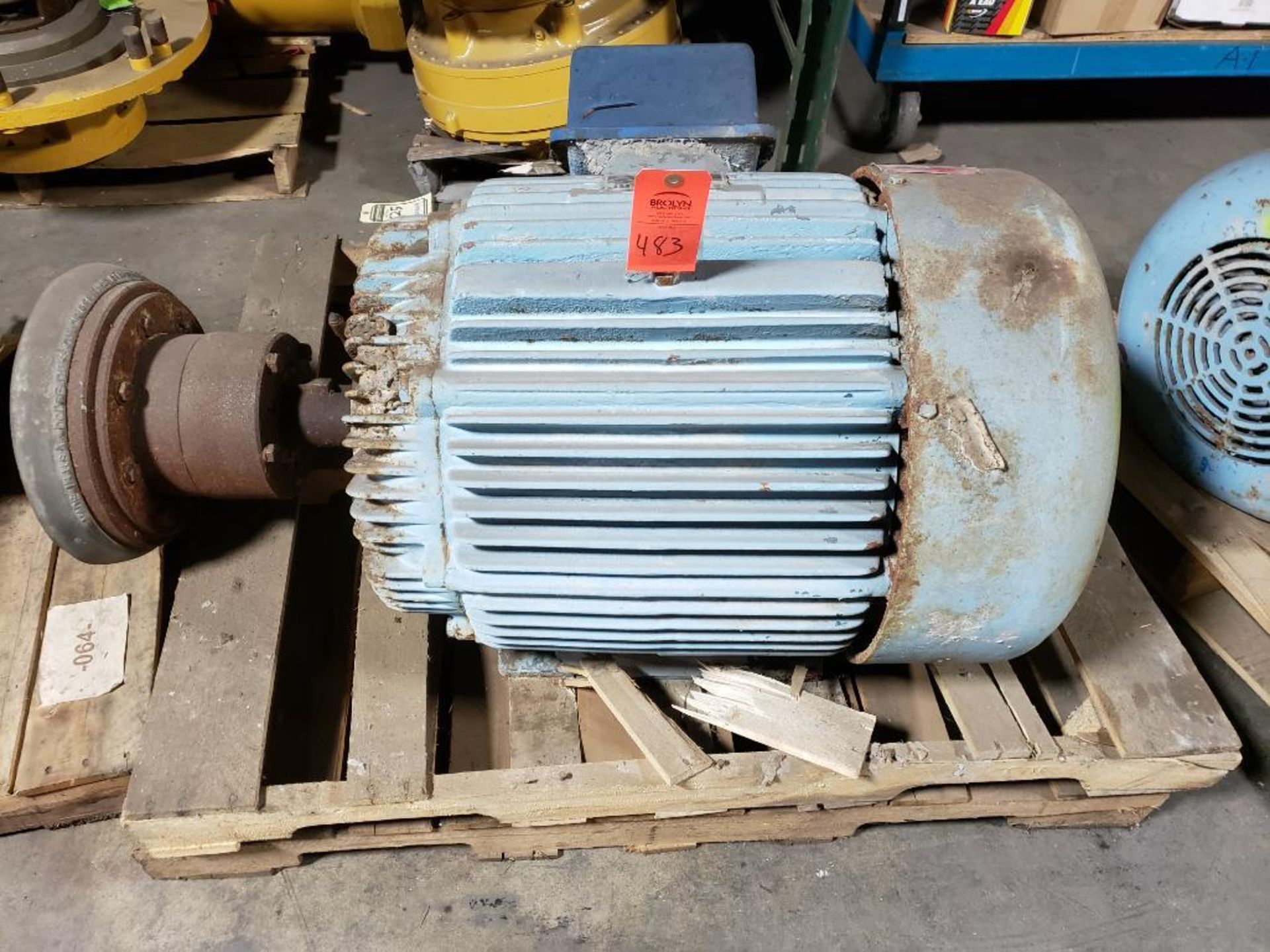 60HP Marathon Electric XRI High efficiency motor HE-405TTF5-1. 3PH, 460V.