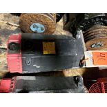 Fanuc AC servo motor. Part number A06B-0147-B075.