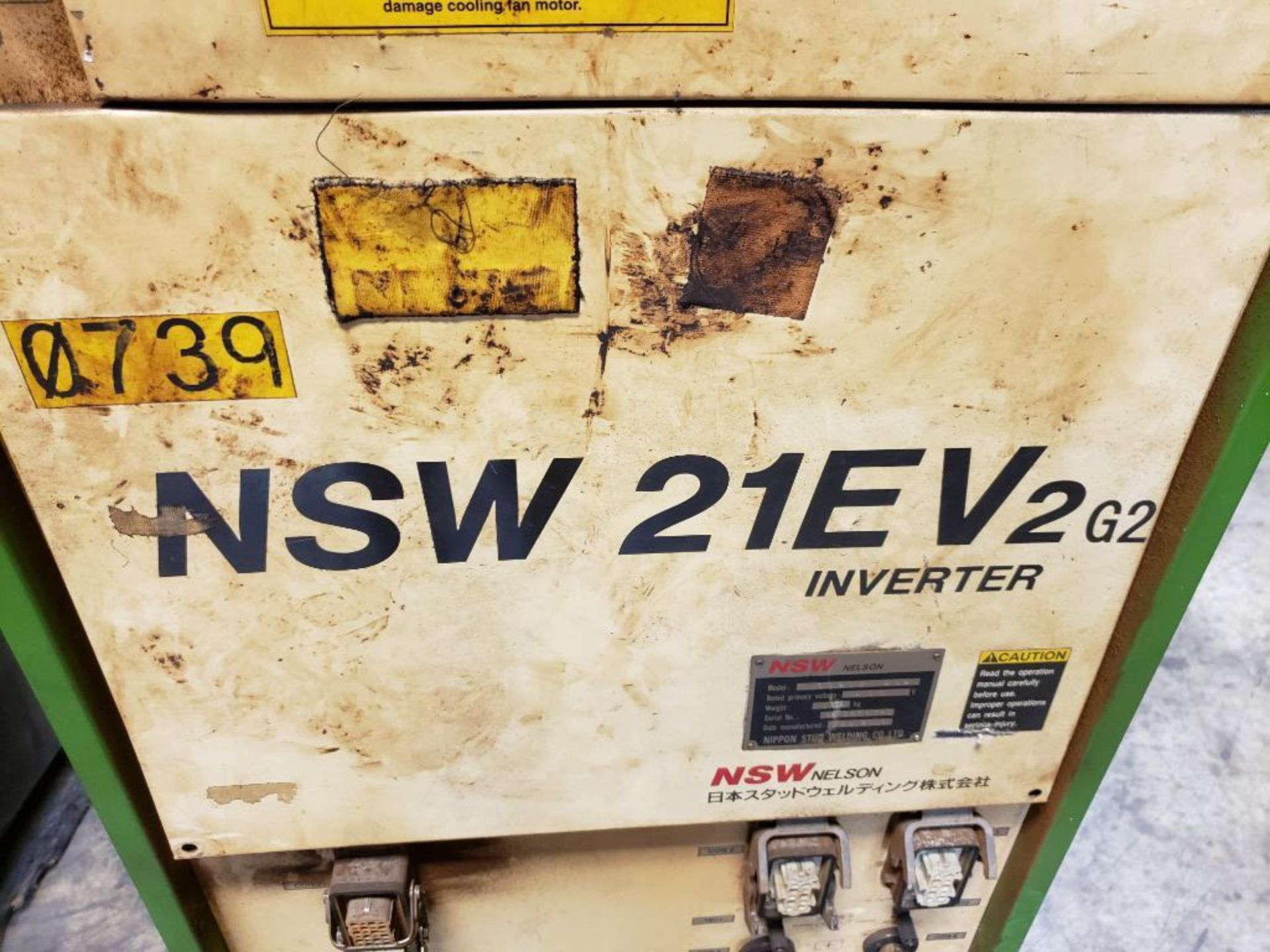 Nelson NSW stud welder controller. Model NSW-21EV2-G2. 3ph 480v. - Image 3 of 12