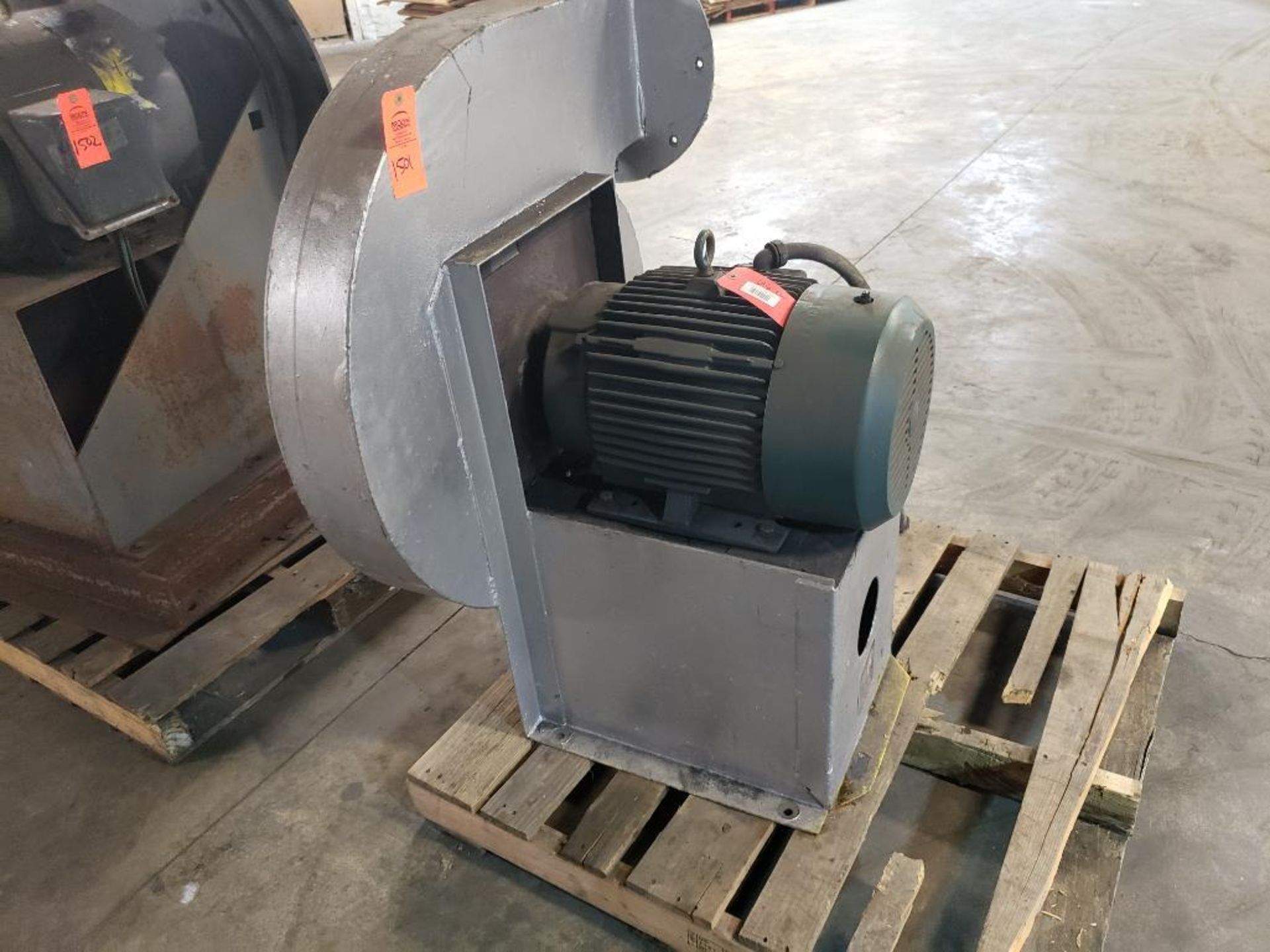 20hp Chicago Blower. Reliance Electric motor. 3ph 230/460v. 3525rpm. 256T frame. - Image 2 of 6