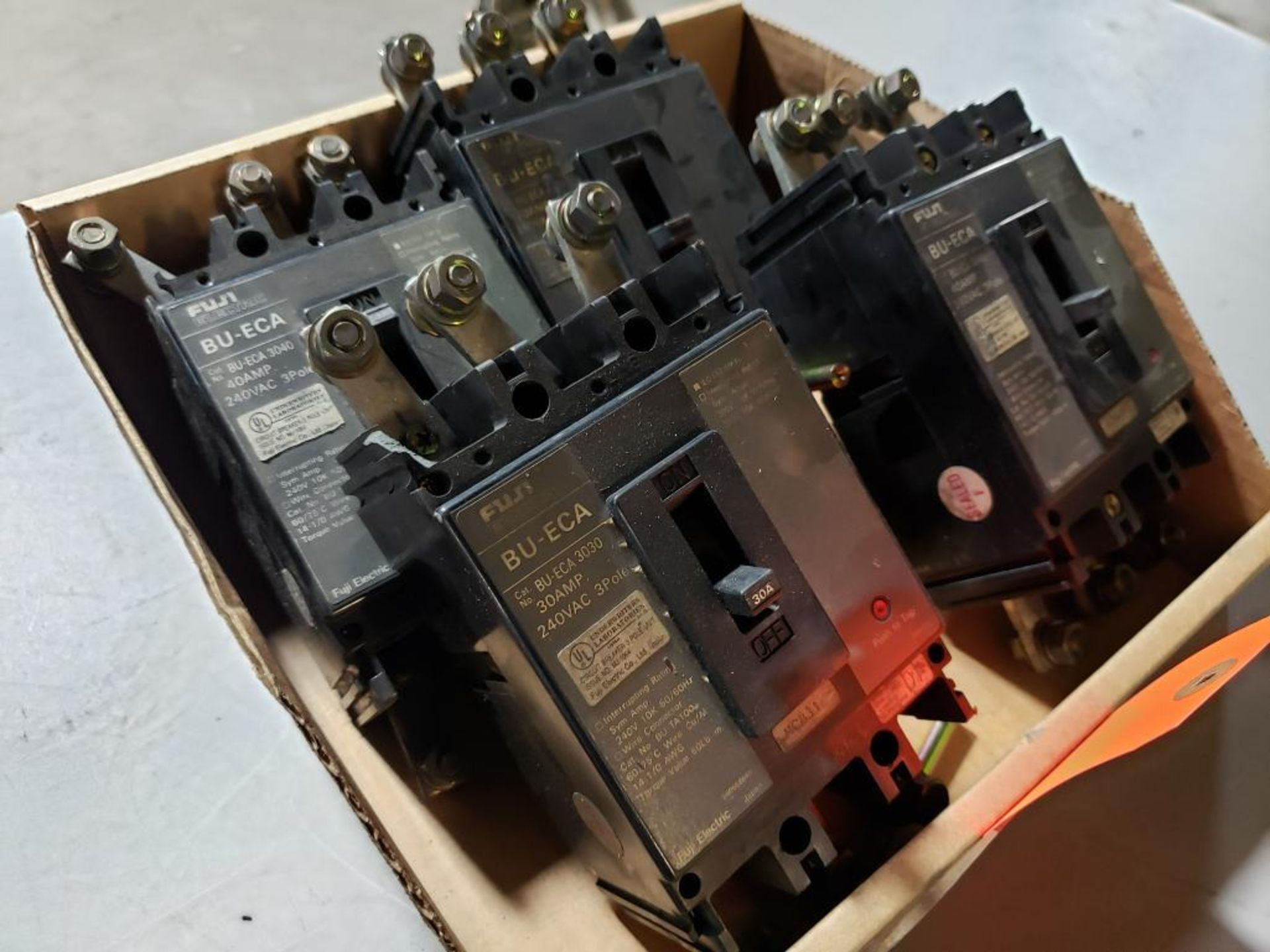 Qty 4 - Assorted Fuji circuit breakers. - Image 6 of 6