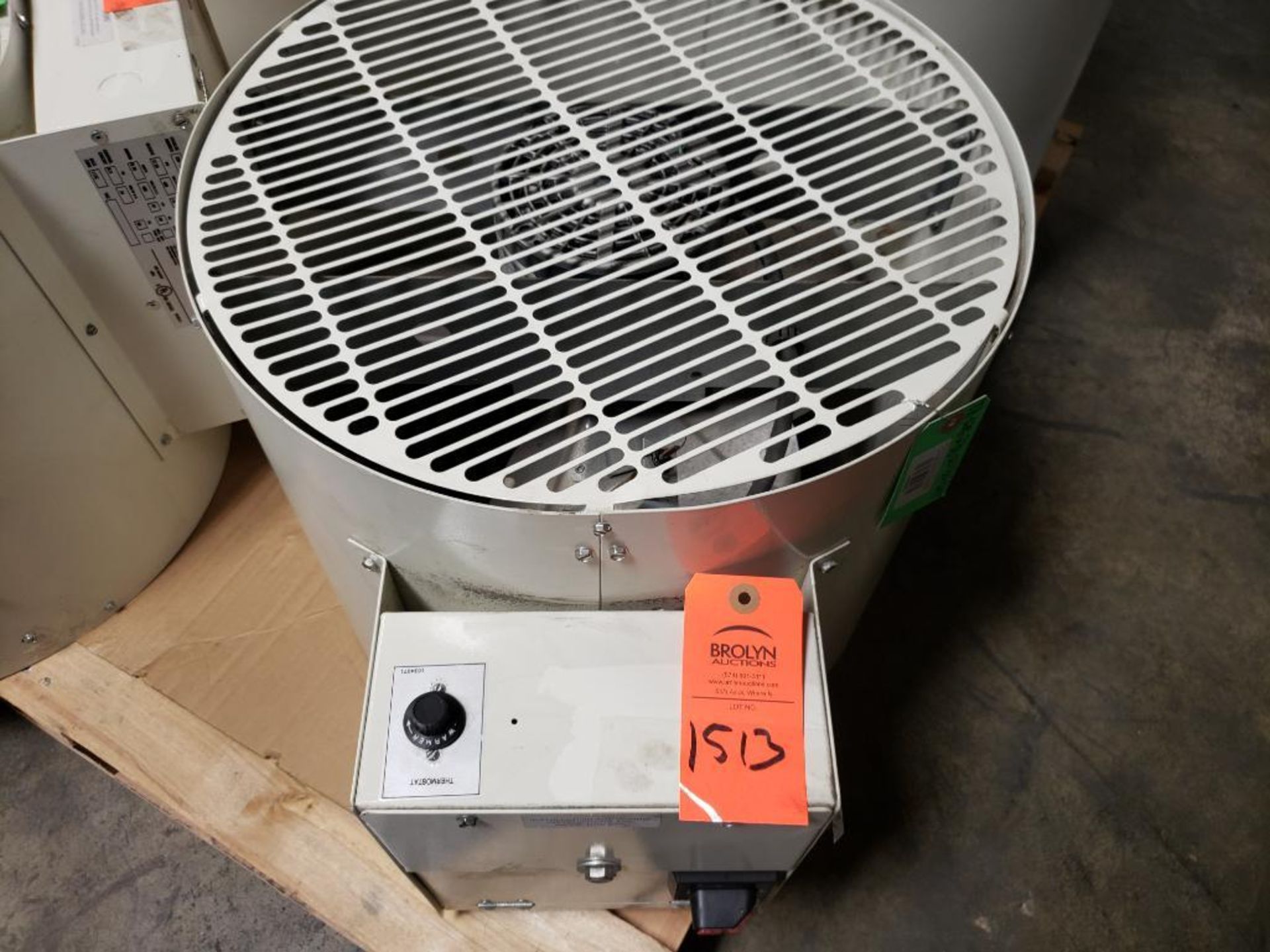 Indeeco industrial heater. 12.5kW. 3ph 480v. Catalog 238-UL13U-DHT. New old stock.