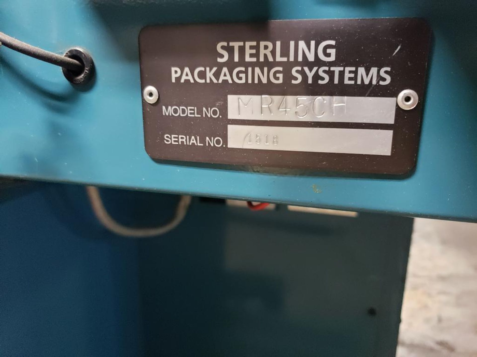 Sterling packaging systems automatic banding machine. Model MR45CH. - Image 6 of 10