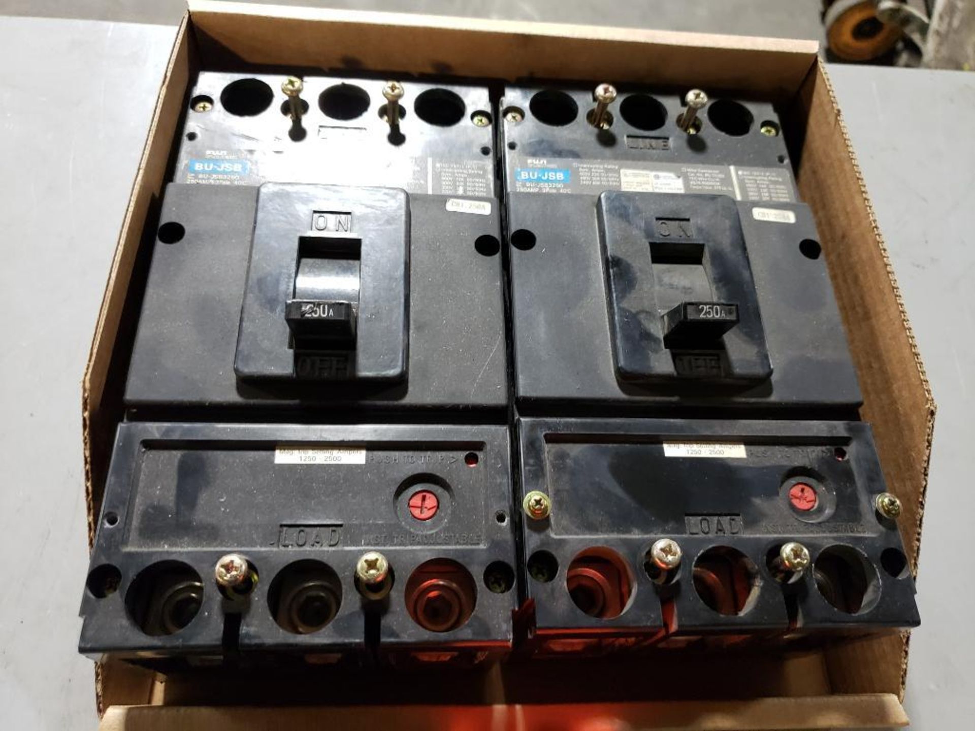 Qty 2 - Fuji circuit breaker. BU-JSB.