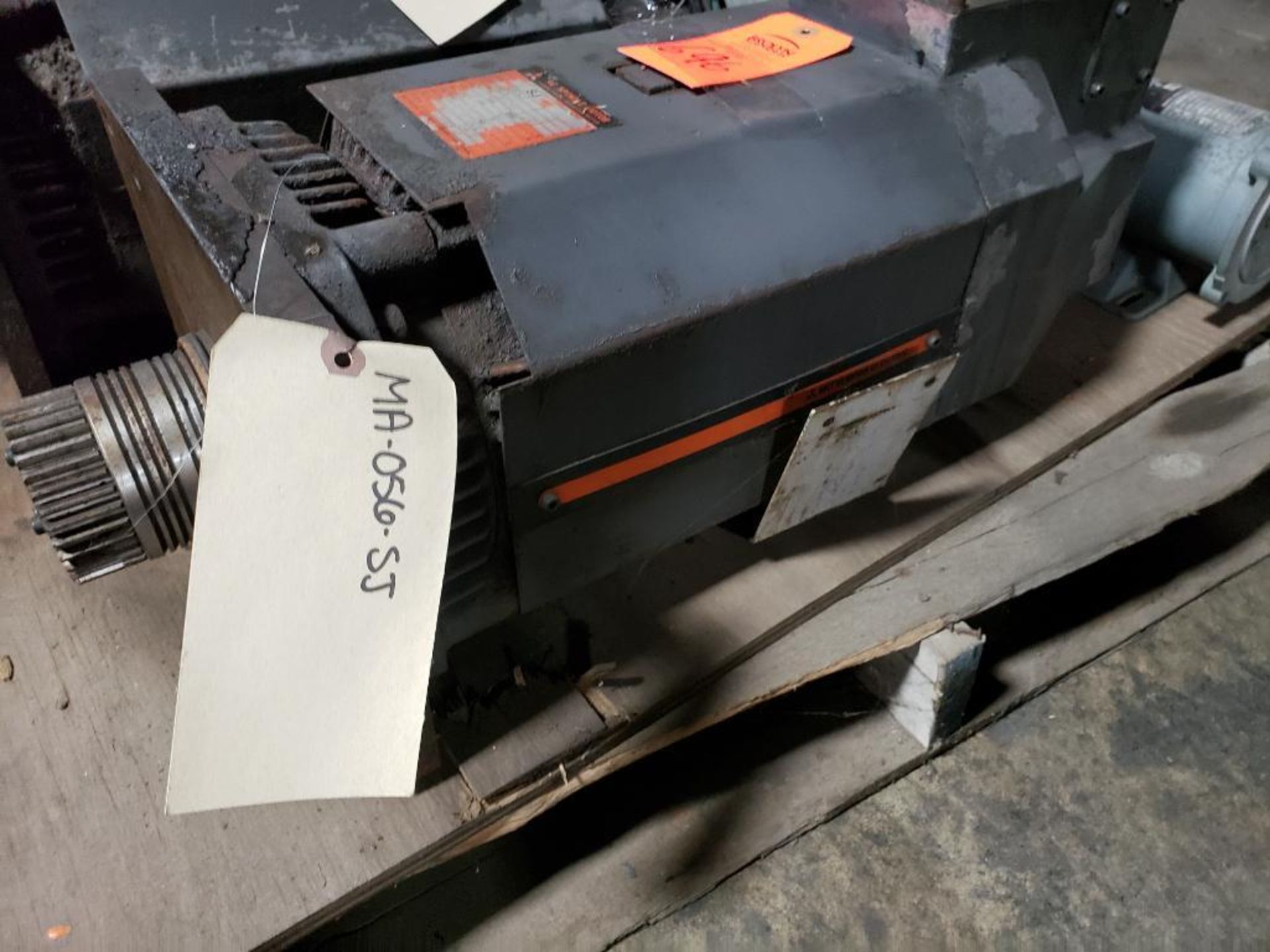 15kw Mitsubishi Electric AC spindle motor induction SJ-15A. 3PH, 200V, 5000RPM, 8132F-Frame. - Image 2 of 4