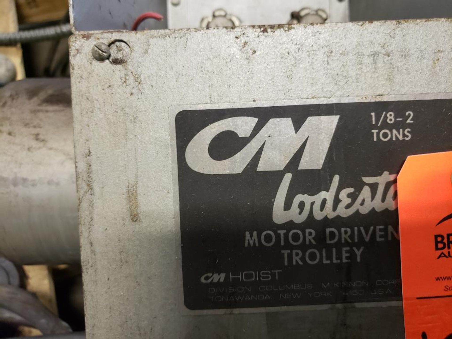 CM and Coffing Hoist and roll spreader lift bar. - Image 6 of 14
