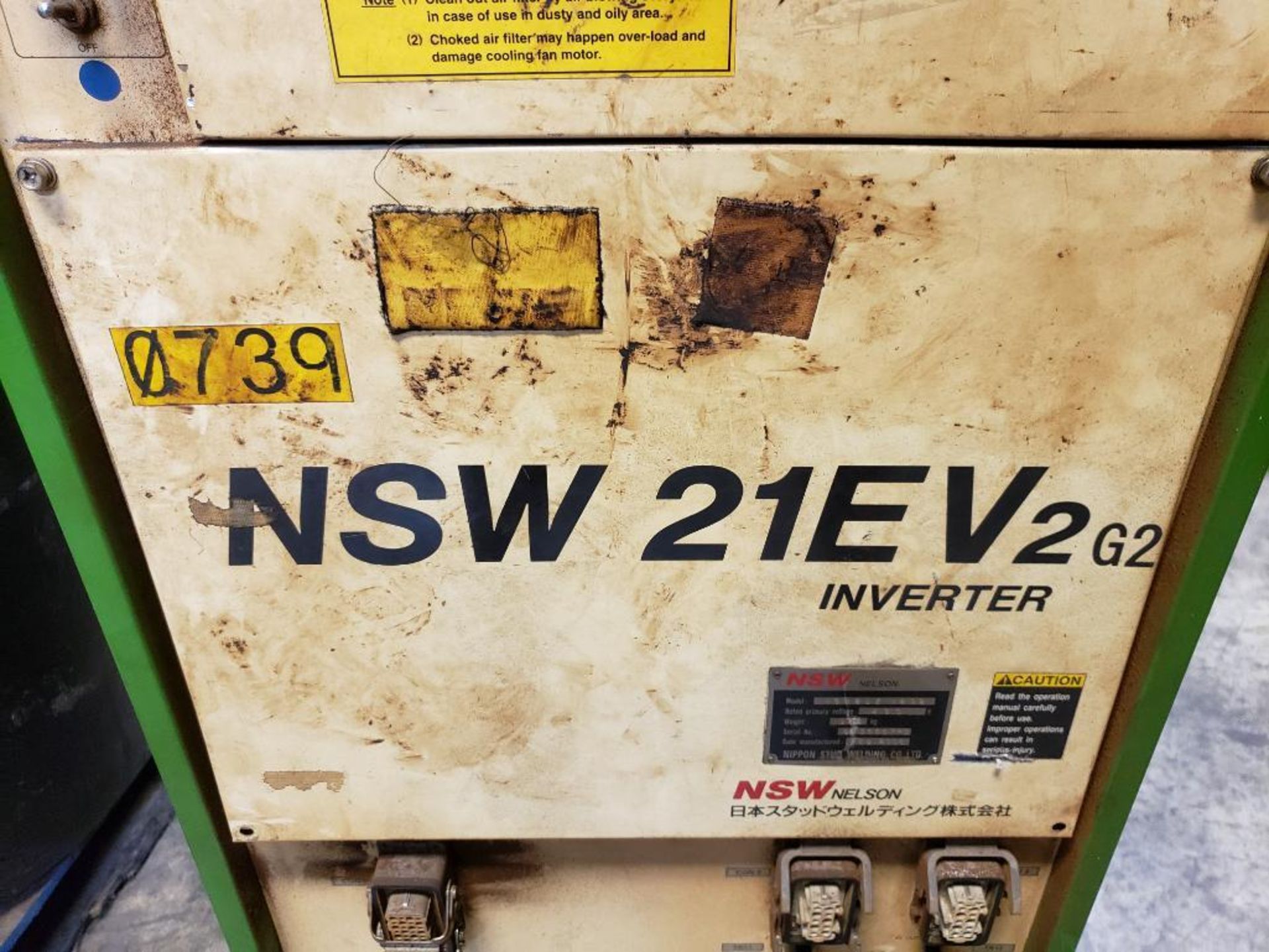 Nelson NSW stud welder controller. Model NSW-21EV2-G2. 3ph 480v. - Image 7 of 12